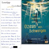 Joanna Ho: Und zwischen uns ein Ozean aus Schweigen